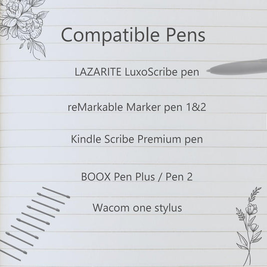 Pen-tip Set for Remarkable 1&2 Marker Pen/Kindle Scribe/LAZARITE LuxoScribe, 10 PCS Replacement Stylus Nibs